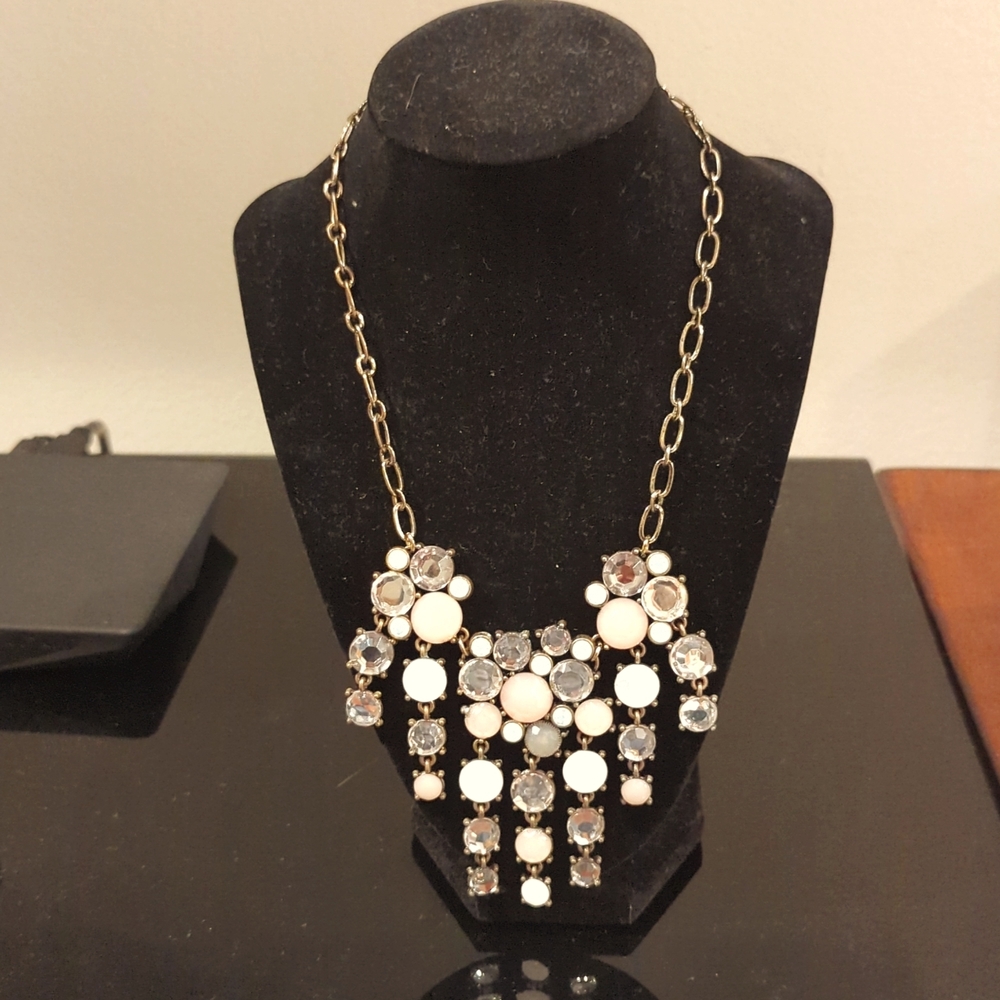 Crystal Statement Necklace - Picture 3 of 7